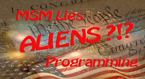 MSM - Predictive Programming and "Lil Green Men?!?