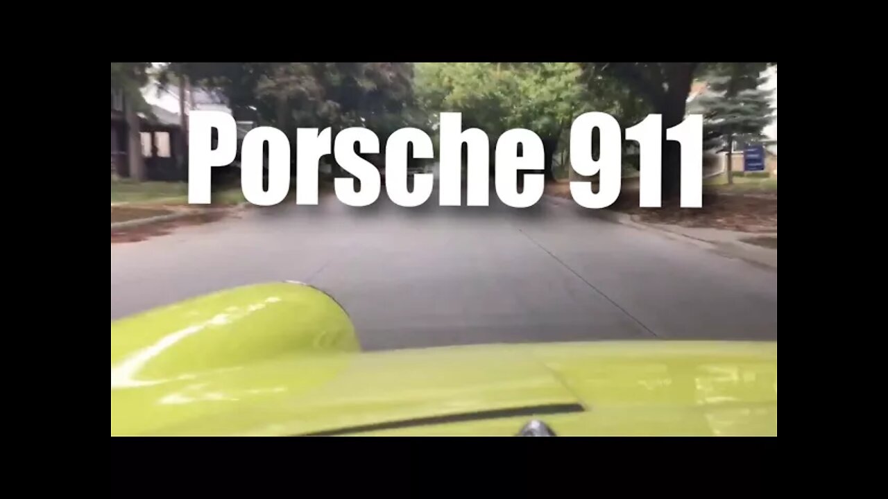 The 1973 Porsche 911 2.4L heads to Woodward Ave