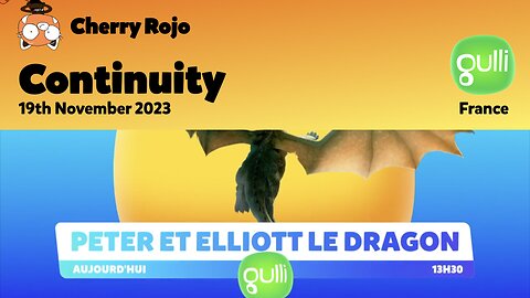 Gulli (France) - Continuity (19th November 2023)