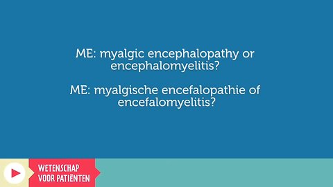 M.E. : Myalgic Encephalopathy or Encephalomyelitis (leads to Encephalomyelopathy) - Byron Hyde MD