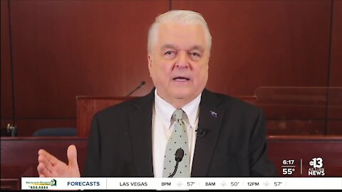 WATCH FULL | Gov. Sisolak's 2021 State of Nevada address