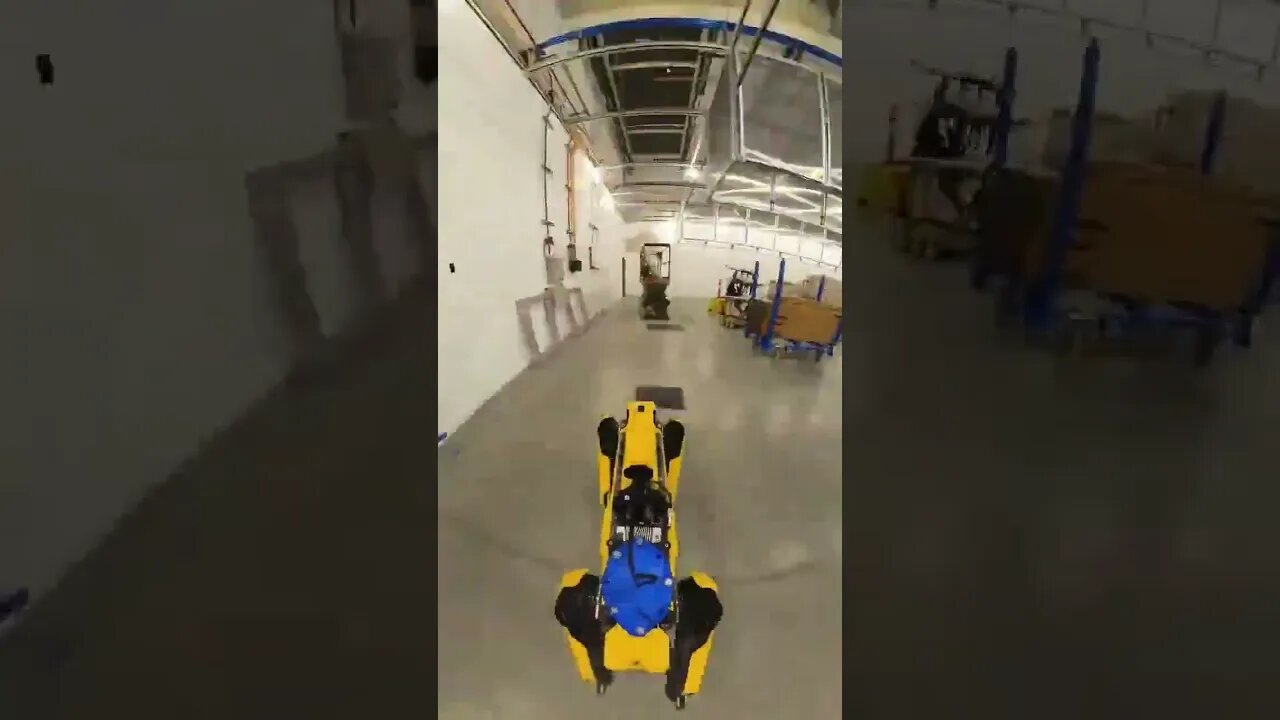 Amazing robot doggo guide tour #shorts