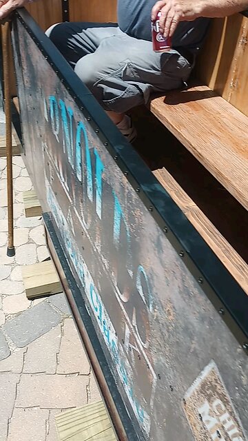 caught grandpa sitting on the train pt 1