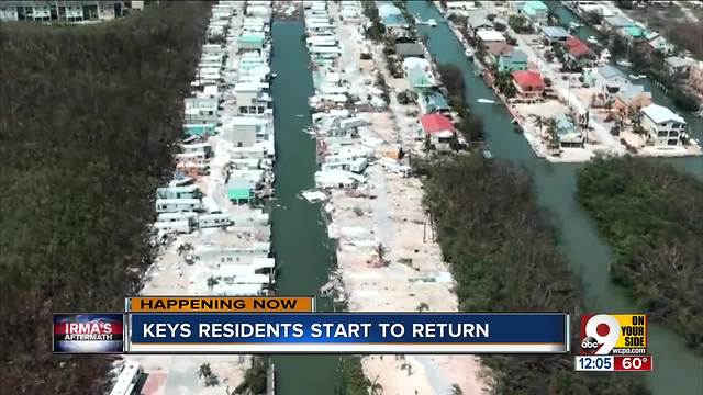 Florida Keys residents start to return