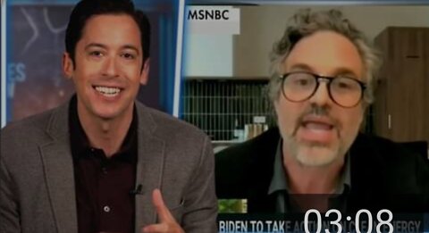 Mark Ruffalo went on MSNBC and discussed how the war in Ukraine are actually a gift