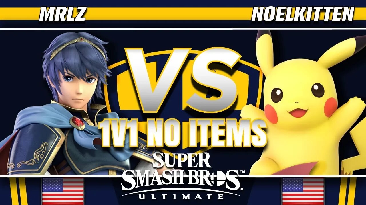 MrLz (Marth) vs. NoelKitten (Pikachu) - SSBU Demo - TBH8