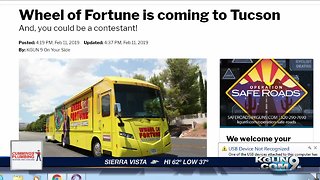 Wheel of Fortune is coming to Tucson