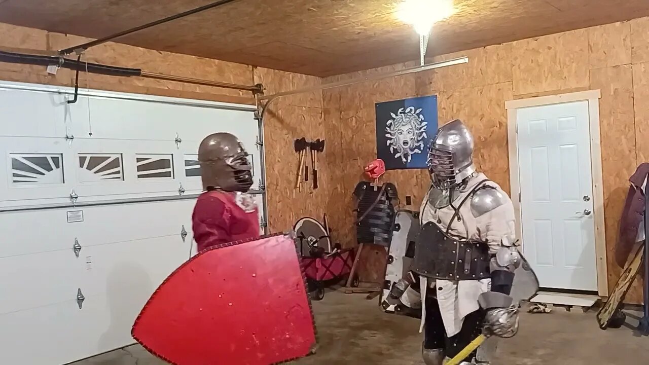 Lefty vs Lefty sword and shield