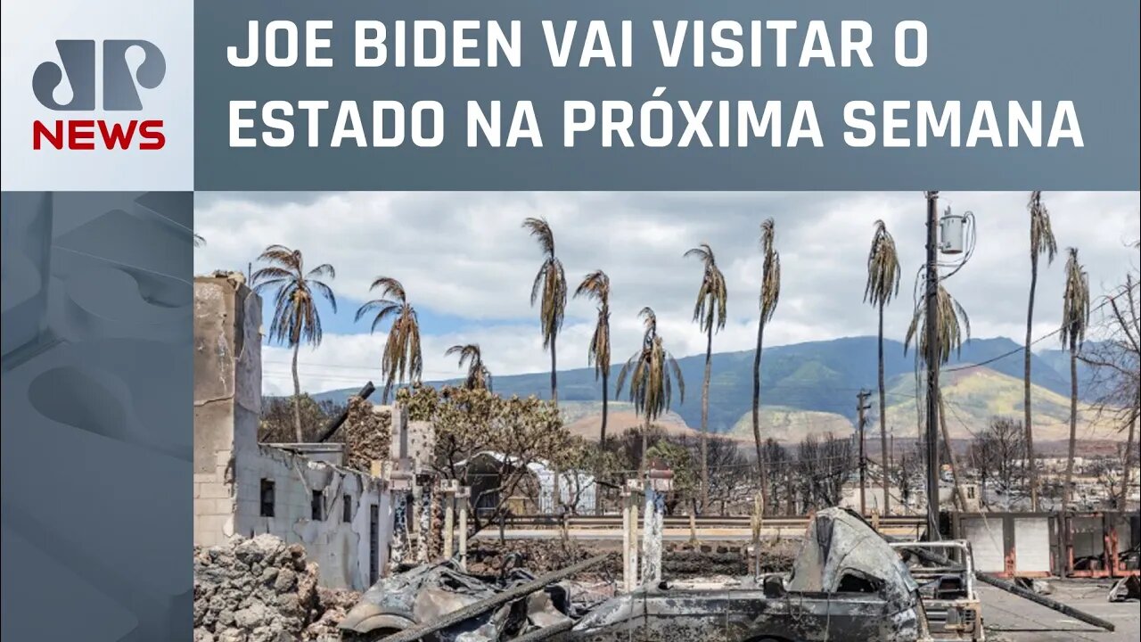 Sobe para mais de 100 o número de mortos em incêndios no Havaí