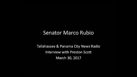 Rubio discusses his efforts to address the opioid epidemic in Florida