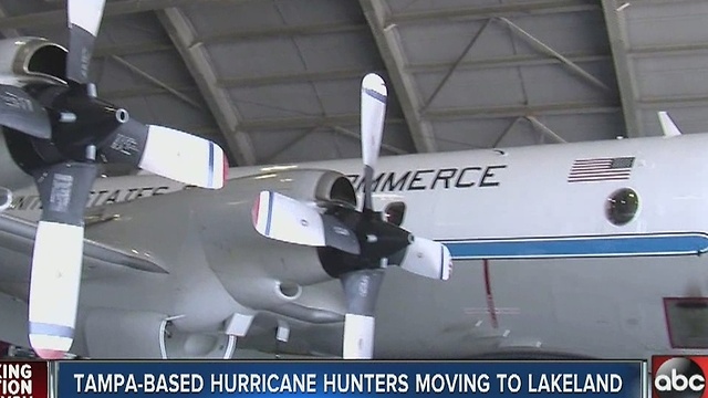 Tampa-based hurricane hunters moving to Lakeland