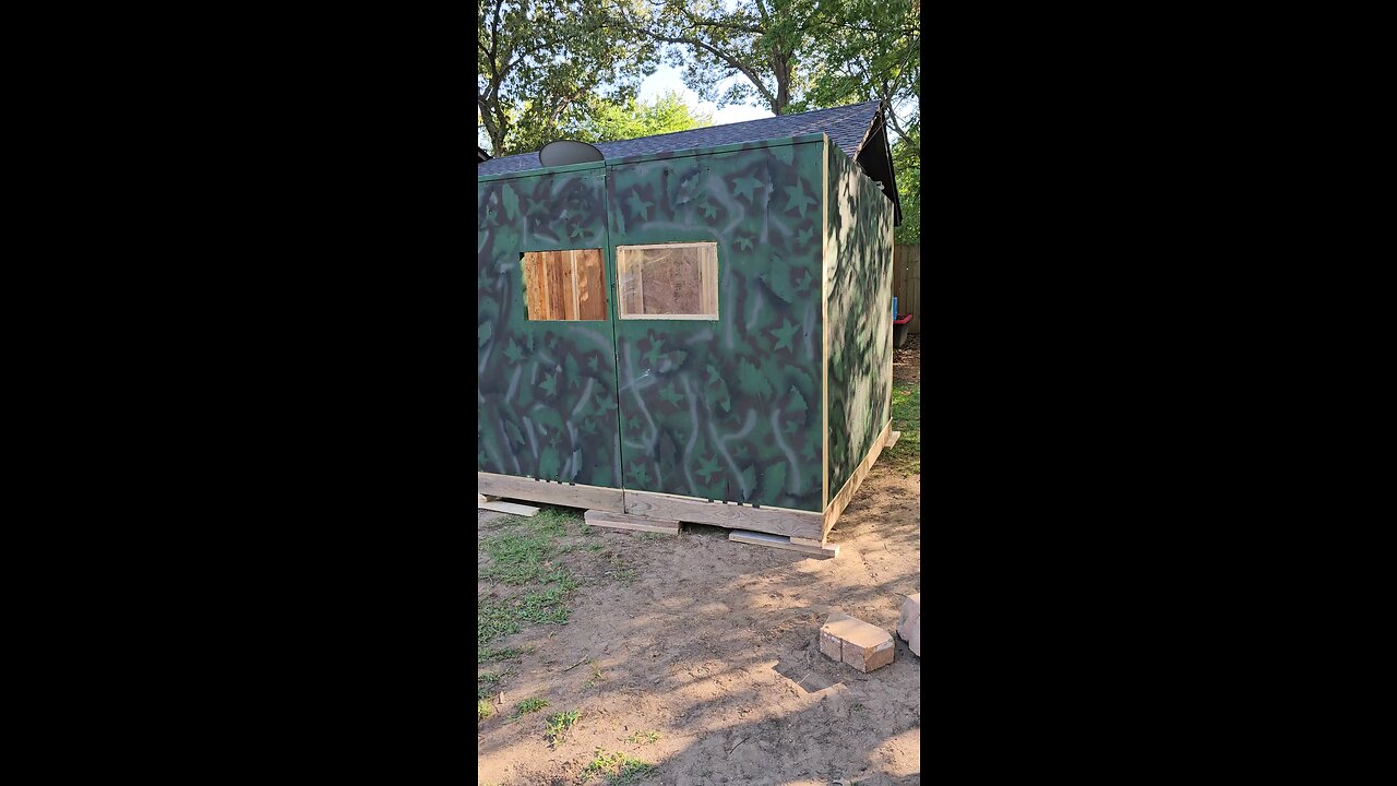 deer stand cabin