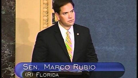 On the Senate Floor Senator Rubio Discusses ObamaCare