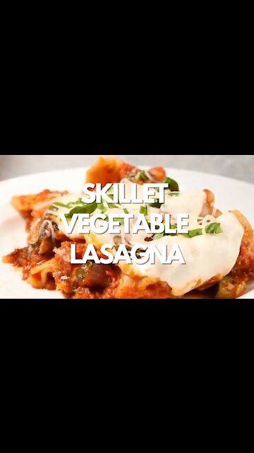 Skillet Vegetable Lasagna