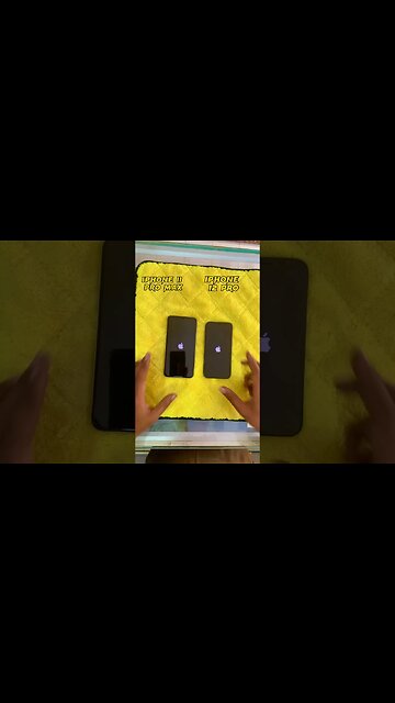 iphone 12 vs iphone 11 pro max power on test | iphone 11 pro max vs iphone 12 #shorts #iphones