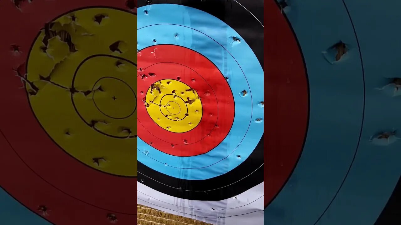 When the archery target gets boring do this...