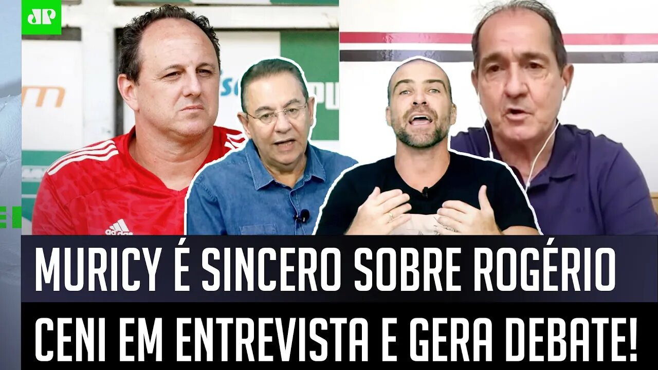 "ISSO É ERRADO, cara! O Rogério Ceni então é..." Declaração de Muricy gera DEBATE sobre o São Paulo!