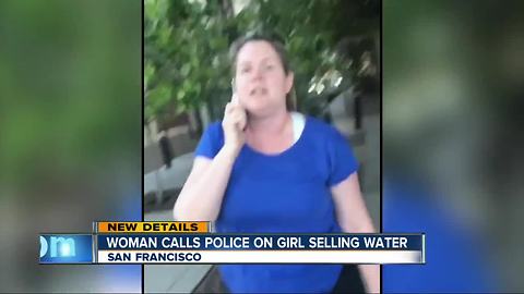 Video of woman who called police on girl selling water goes viral