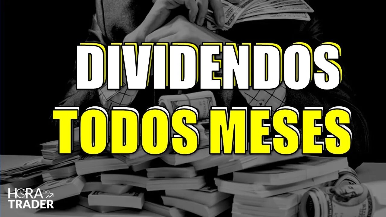 🔵 AÇÕES QUE PAGAM DIVIDENDOS TODOS OS MESES | Turbine sua carteira de DIVIDENDOS de uma vez!