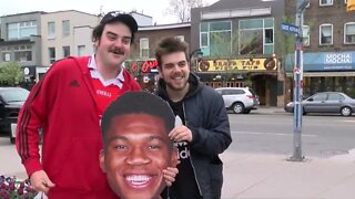 Finding Bucks fans in Toronto