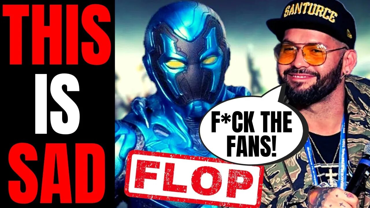 Blue Beetle Is A TOTAL FAILURE After Woke Director ATTACKED Fans | Worst Box Office In DC HISTORY