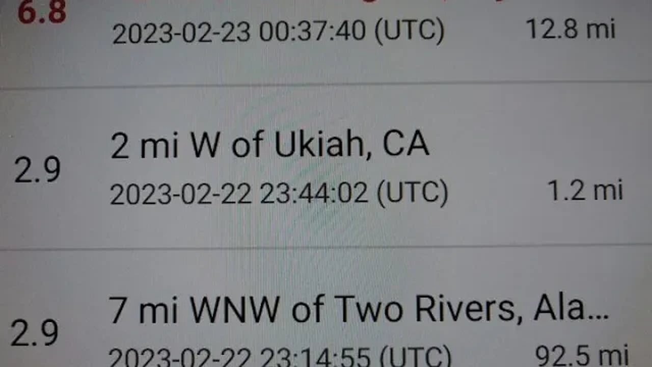 7.1 Earthquake Downgraded To A 6.3 Then A 6.8. Tajikistan. Tsunami Stations That's Off. 2/22/2023