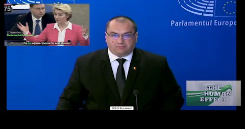 MEP Cristian Terhes face to face with Ursula von der Leyen regarding the State of the Union 2021