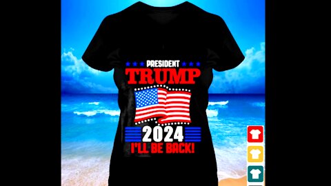 Trump 2024 Shirts Flood the Web