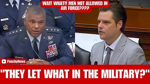 Breaking News: Air Force Academy Superintendent's Struggle Defining it's Gender Ideology!
