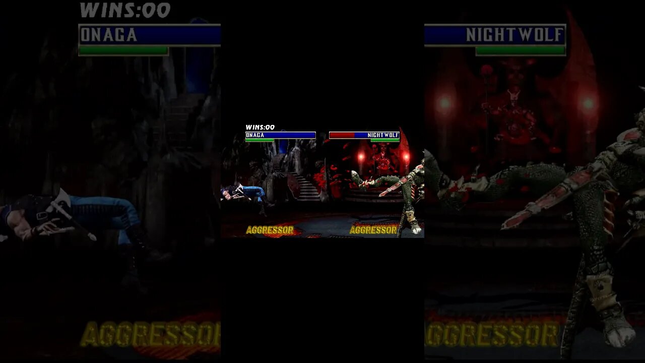 MORTAL KOMBAT TRILOGY REMASTERED Onaga test #shorts