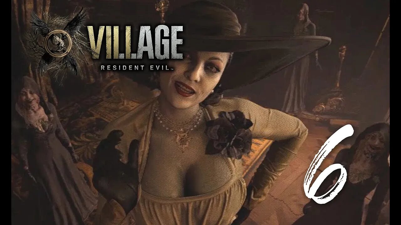 Alcina Dimitrescu | Resident Evil Village (REVIII/RE8) | Blind PC 3rd Person Gameplay 06 | SpliffyTV