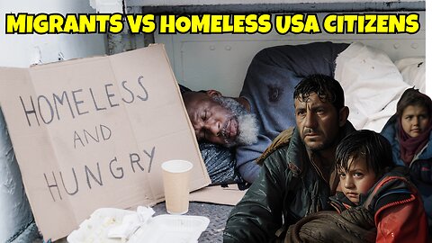 THIS IS A PREDICTION A REAL DARK WINTER COMING, MIGRANTS VS HOMELESS USA CITIZENS