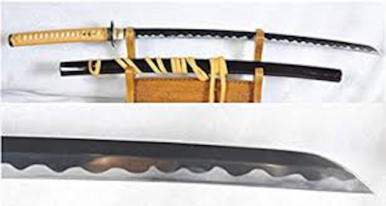 Forjando uma KATANA com CADEIA de Ferro Enferrujado