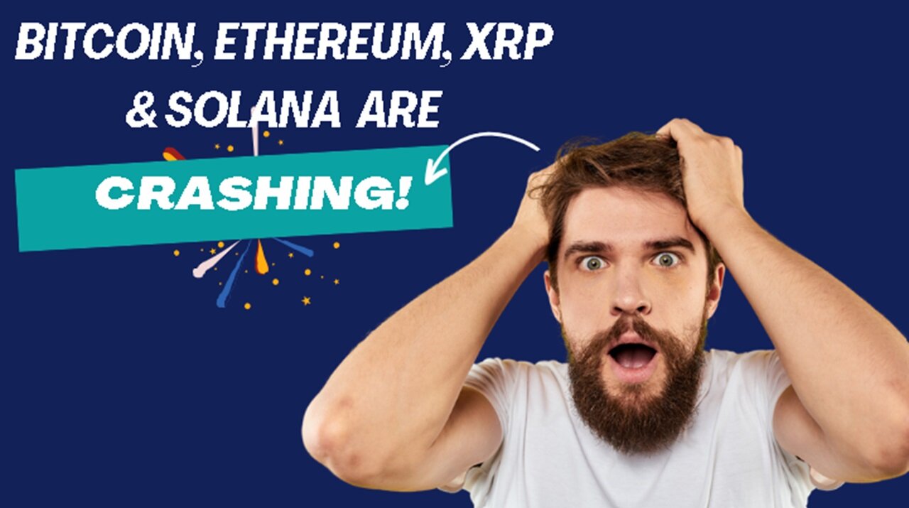 Bitcoin, Ethereum, Sol, and XRP are crashing!