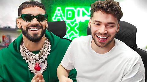 Anuel AA Comes on Adin Ross’s Stream!