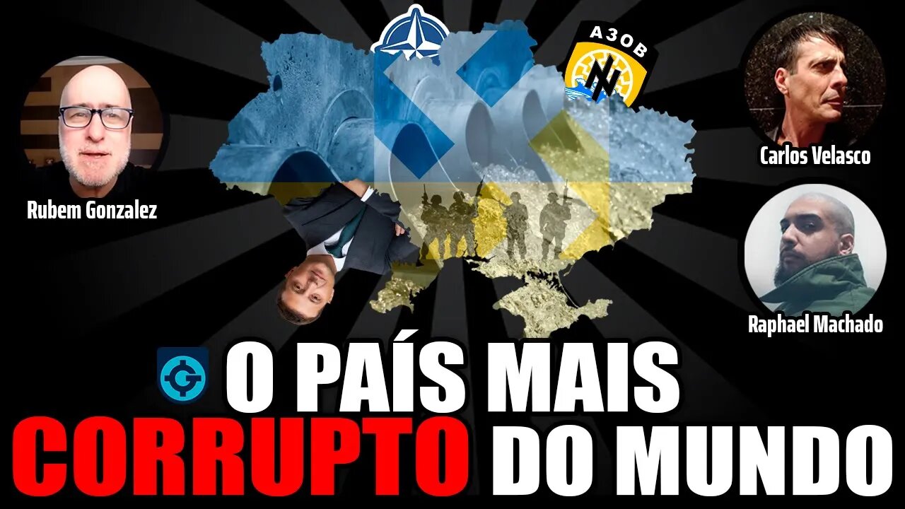 UCR4N14: O P4ÍS mais C0RRUPT0 do Mundo | Esgoto da Europa | Ancapistão da BL4CKR0CK | Live Geoforça