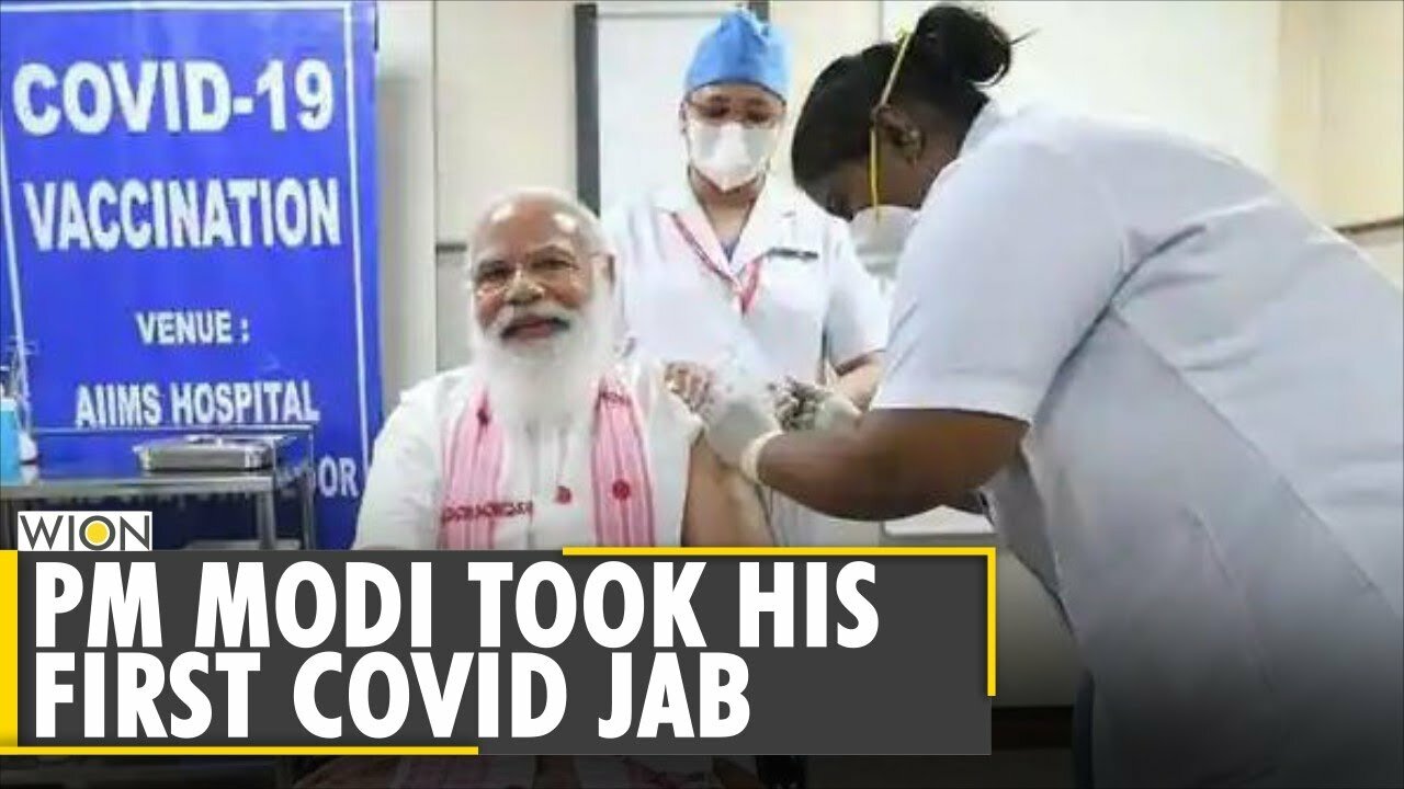 News Alert: Indian PM Modi gets first dose of COVID-19 vaccine at AIIMS, Delhi | Latest English News