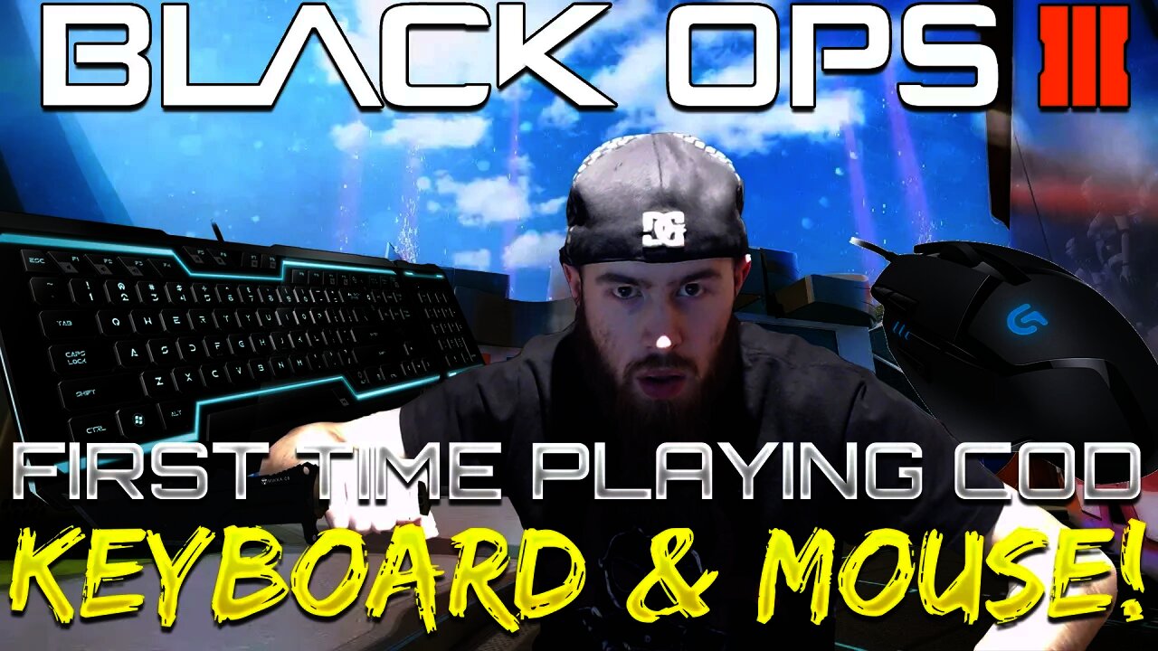 PLAYING COD ON PC with MOUSE & KEYBOARD FIRST TIME EVER!! - Black Ops 3 Mouse & Keyboard Gameplay!