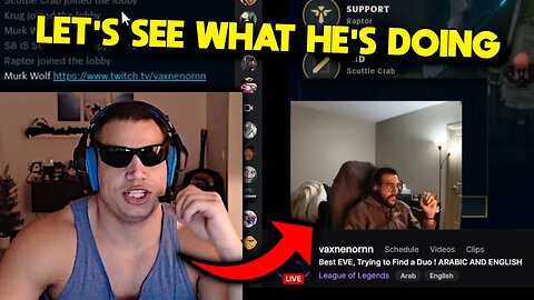 Tyler1 Checks Out Random Twitch Streamer