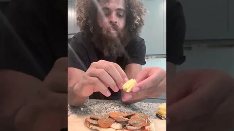 Making Naan Bread Plant Based Pizza Live with Rock Mercury