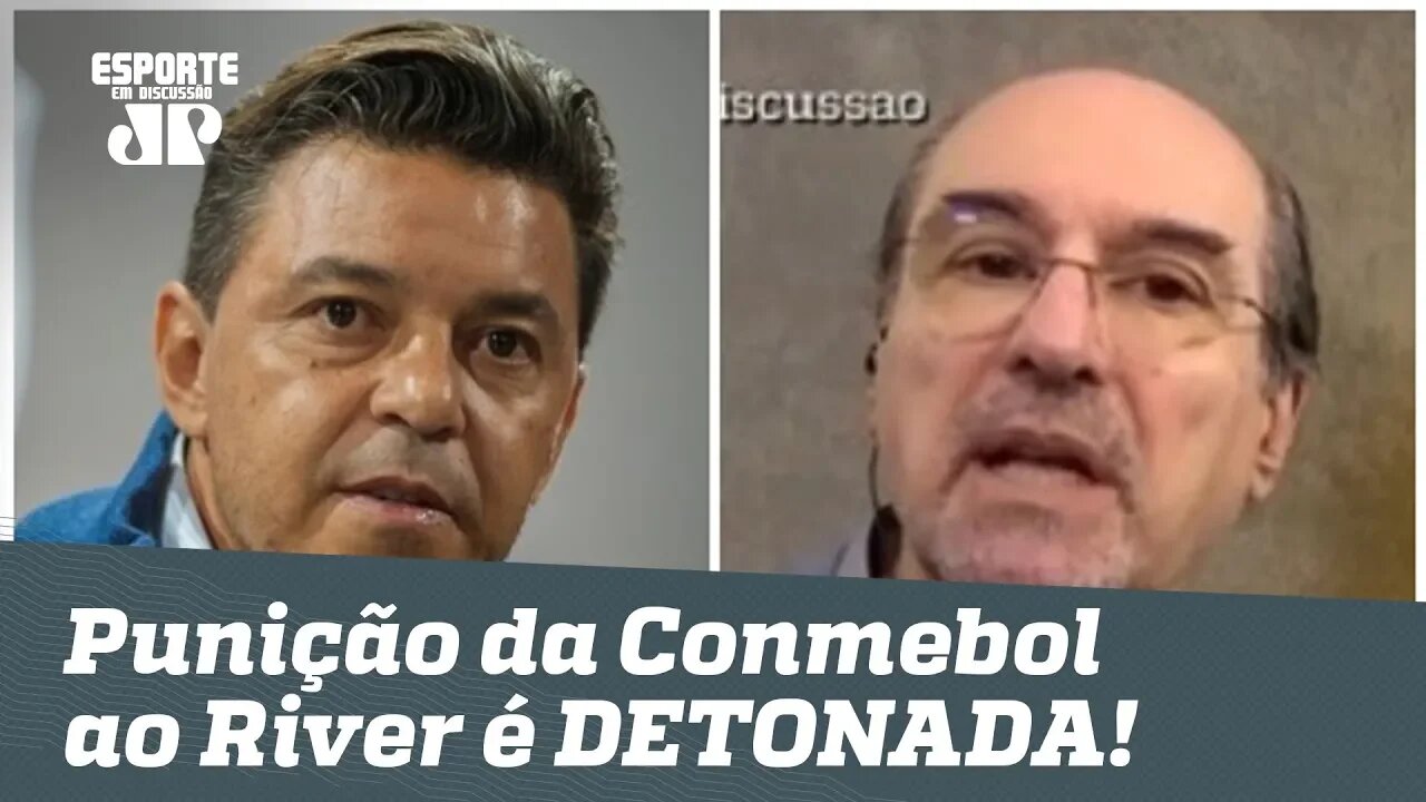 "PALHAÇADA!" Punição da Conmebol ao River é DETONADA!