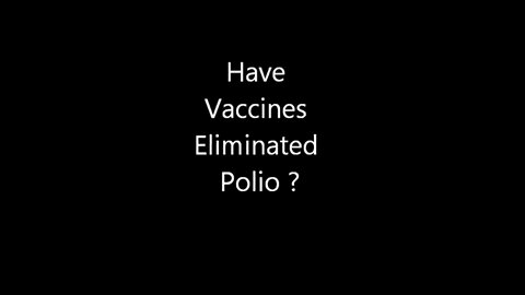 Polio Vaccine 'Side Effects'