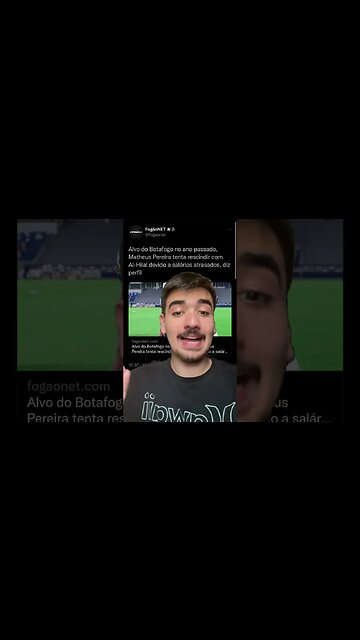 🚨 MATHEUS PEREIRA DE SAÍDA DO AL-HILAL! BOTAFOGO PRECISA FAZER PROPOSTA! #shorts #botafogo