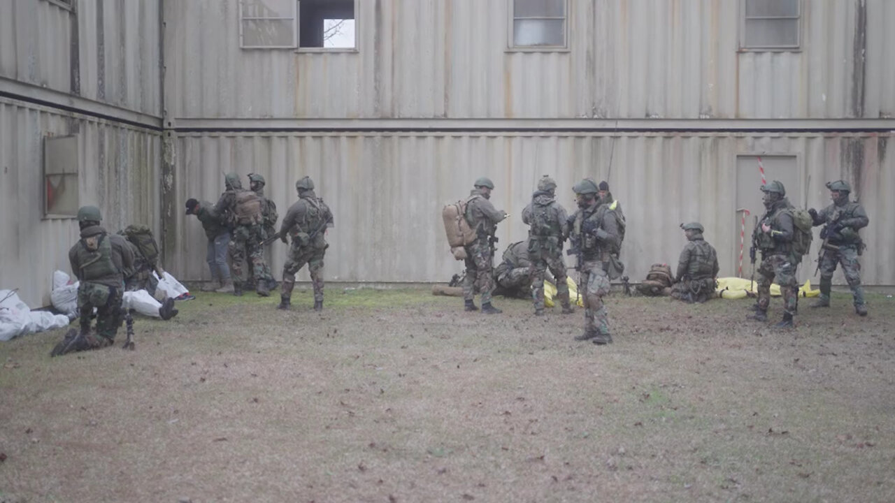 32nd Raiding Squadron conduct a notional raid 03/20/2021