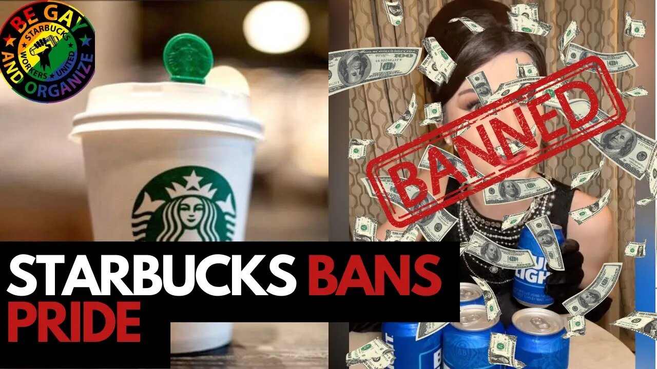 STARBUCKS BANS PRIDE and the LEFT is ANGRY
