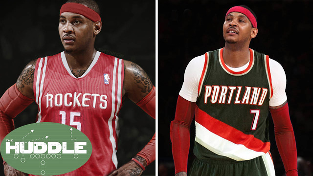 Should Carmelo Anthony Sign with the Rockets or Trail Blazers? The Huddle