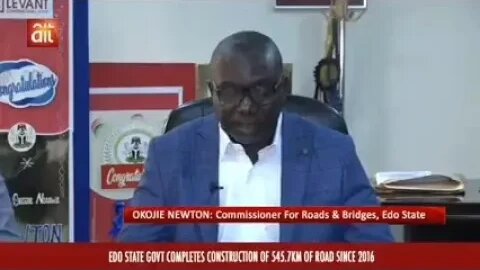 Edo State Commissioner For Roads & Bridges, Newton Okojie