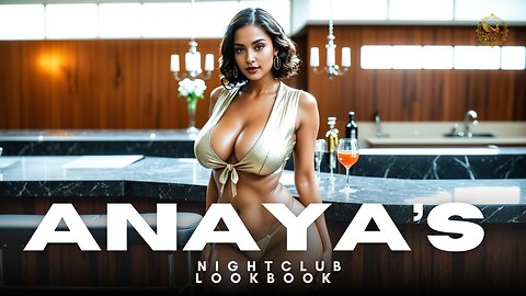 [4K] Indian AI Glam Nightclub Lookbook – Gravure Style 🌟 | IndianGlamourAIShowcase