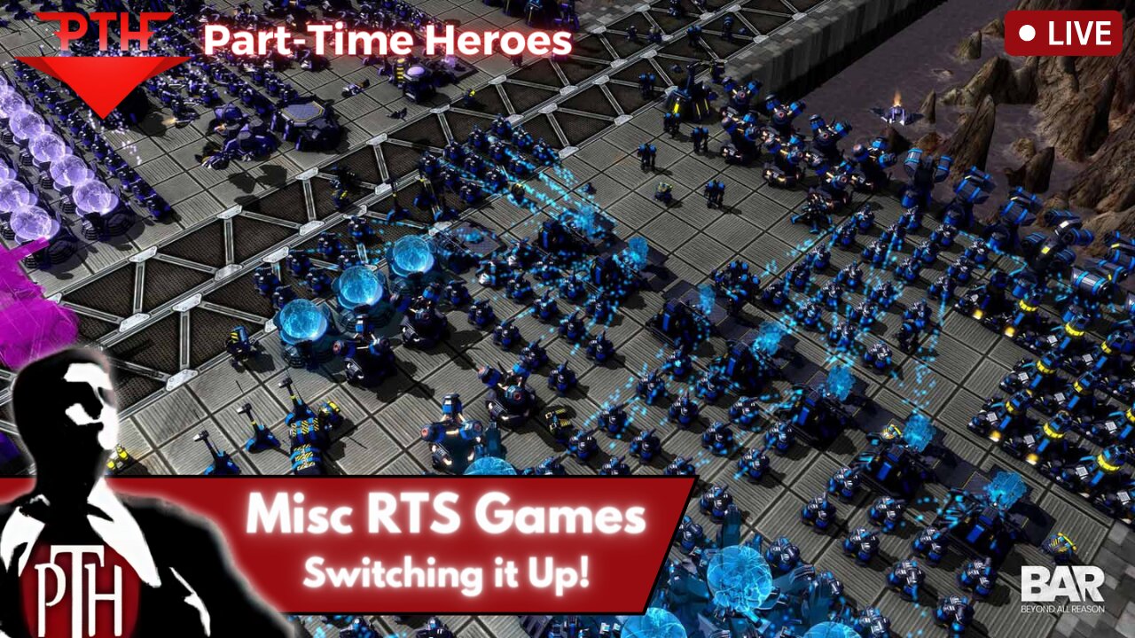 A Smattering of RTS: Starcraft, BAR and possibly more!