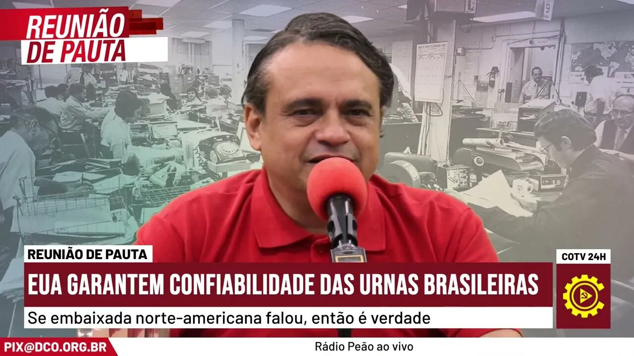 Embaixada norte-americana afirma que confia nas instituições democráticas brasileiras | Momentos